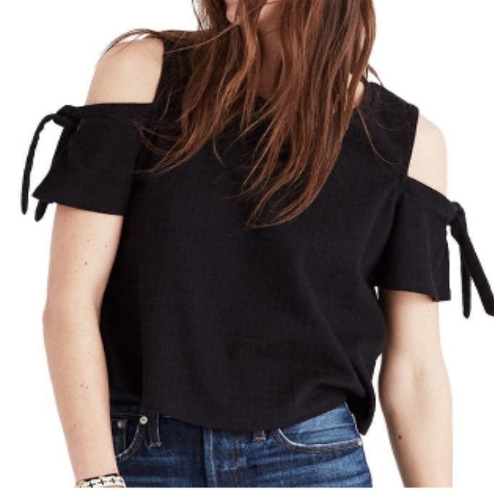 Madewell Cold Shoulder Top